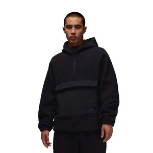 Air Jordan Flight Men's High-Pile Fleece Warm Pullover Hoodie FV7452-010 Size S